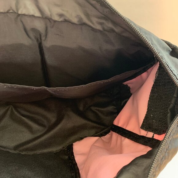 L.L. Bean Messenger Bag Pink, Tan, and Black - Picture 10 of 10